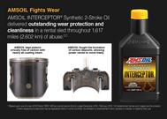 INTERCEPTOR fights wear and deposits.