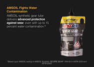 AMSOIL fights water contamination. AMSOIL fights water contamination.