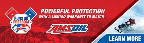 Black AMSOIL Banner