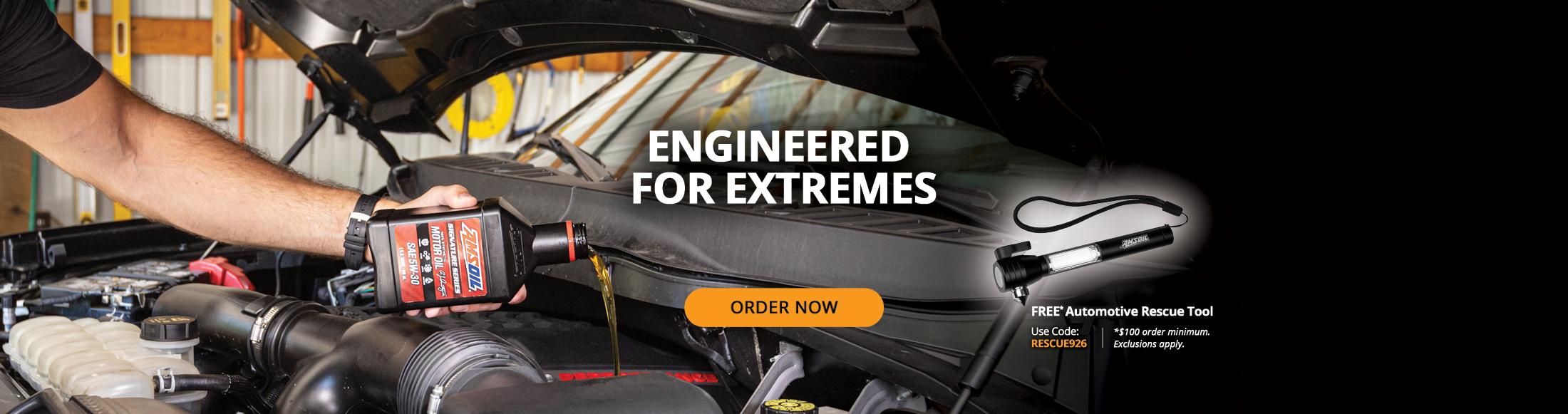 Engineered for extremes. Free* automotive rescue tool. Use Code: RESCUE926. Order now. *$100 order minimum. Exclusions apply.