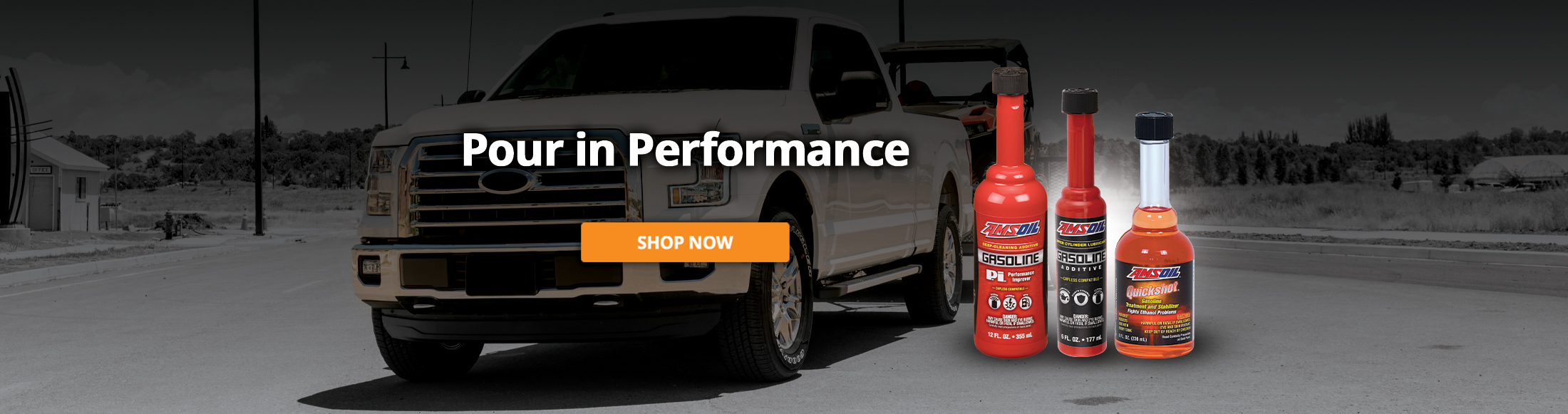 Pour in Performance. Shop Now.