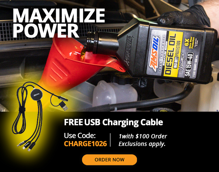 Maximize power. Free USB Charging Cable with $100 Order. Use Code: CHARGE1026. Order now. *Exclusions apply.
