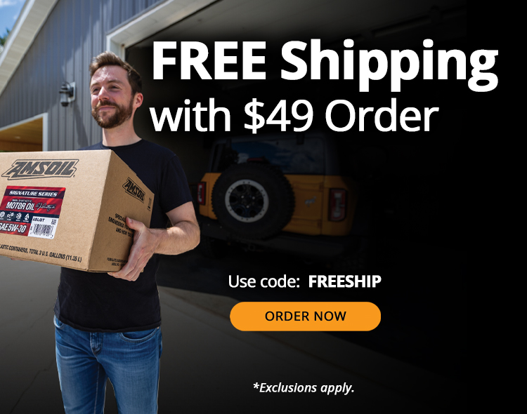Free shipping with $49 order. Use Code: FREESHIP. Order now. *Exclusions apply.