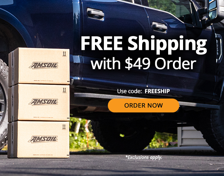Free Shipping with $49 order. Use Code: FREESHIP. Order now. *Exclusions apply.