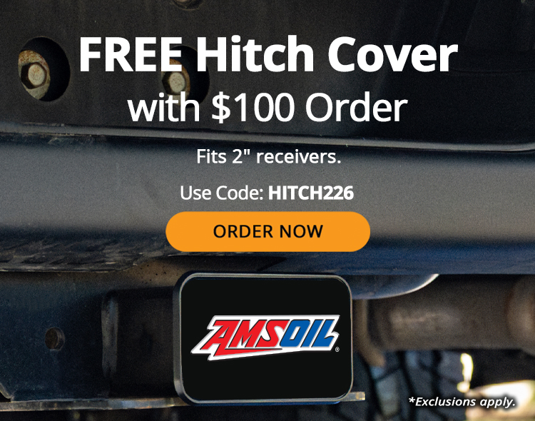 Free hitch cover with $100 order. Fits 2 inch receivers. Use Code: HITCH226. Order Now. *Exclusions apply.