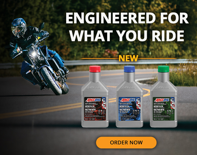 Engineered for what you ride. Order new motorcycle oil now.