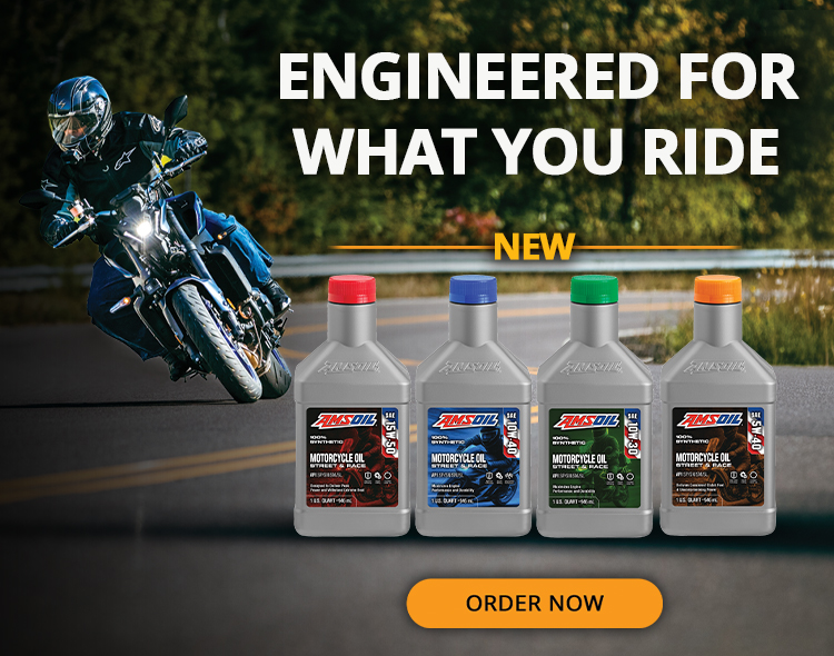 Engineered for what you ride. Order new motorcycle oil now.