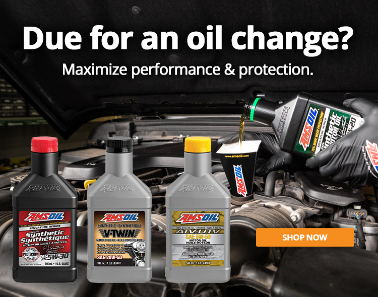 Due for an Oil Change? Maximize Performance and protection.