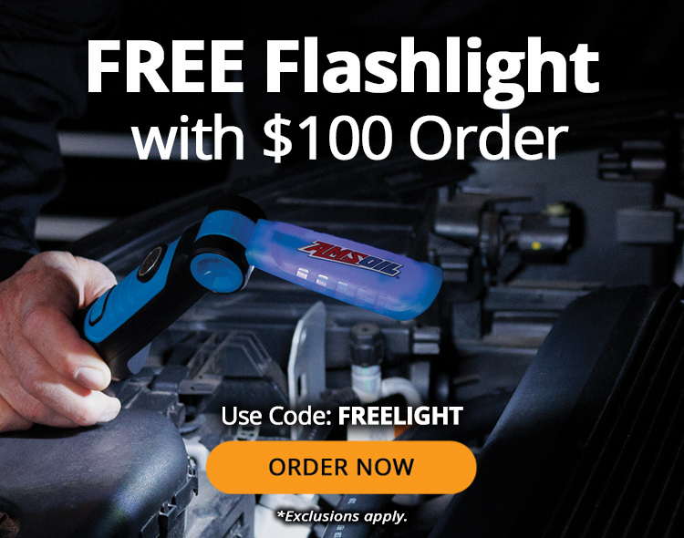 Free flashlight with $100 order. Use Code: FREELIGHT. Order now. *Exclusions apply.