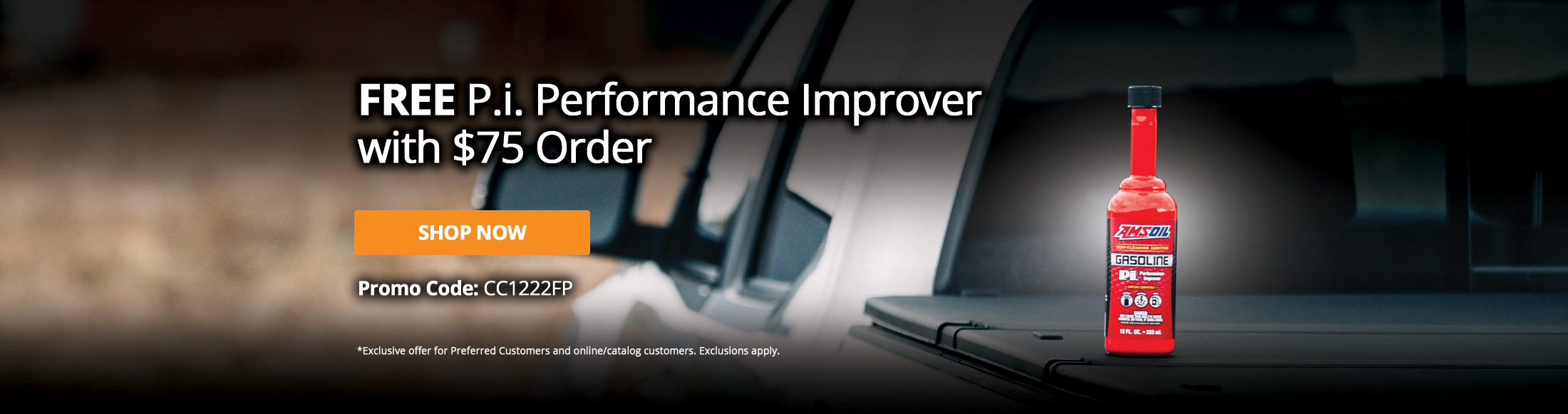 Free P.i. Performance Improver with $75 Order
