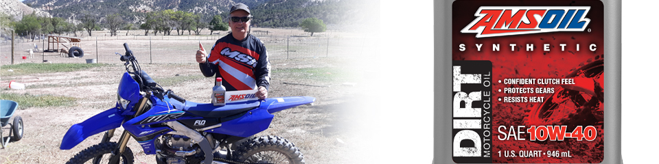 AMSOIL Synthetic Dirt Bike Oil Tames Jumpy Clutch