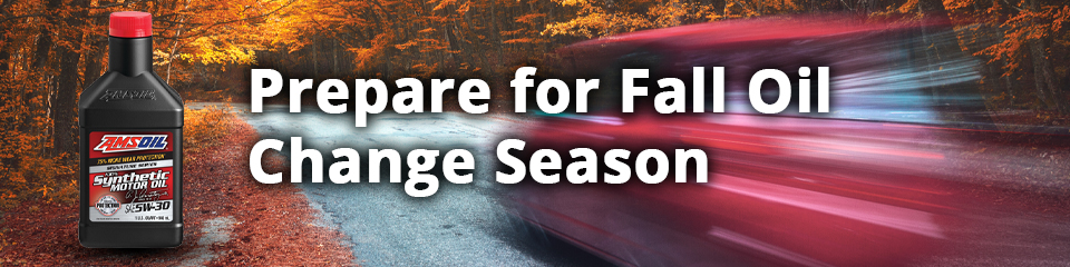 Prepare for Fall Oil Change Season