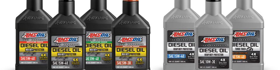 New AMSOIL Synthetic Diesel Oils