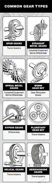 Common Gear Types