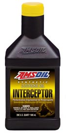 AMSOIL INTERCEPTOR® 100% Synthetic 2-Stroke Oil